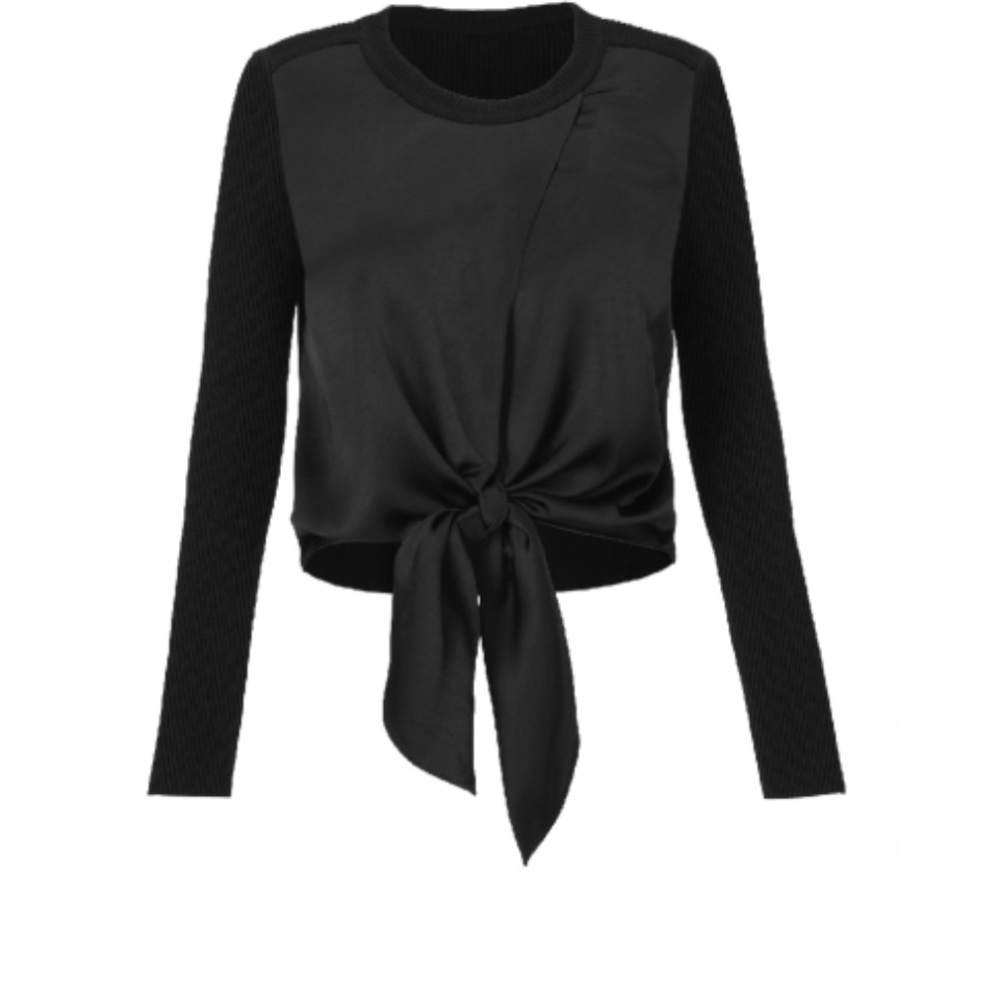 Crosstie pullover.